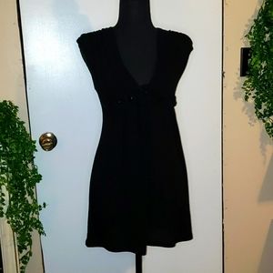 "Twenty One" Long Black Shirt Sz S